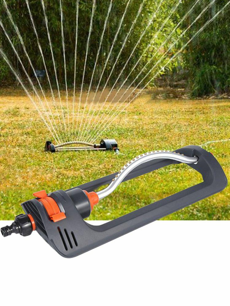 Parts & Accessories | Aluminum Tube Swing Sprinkler 4 Modes Irrigation Sprinkler Rustproof Garden Tool Garden Tools Army Green/Orange/Blue/Yellow/Green