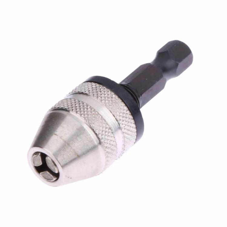 Parts & Accessories | For 1/4″ Keyless Drill Bit Chuck Hex Shank Adapter Converter 0.3mm-3mm Parts & Accessories Parts & Accessories