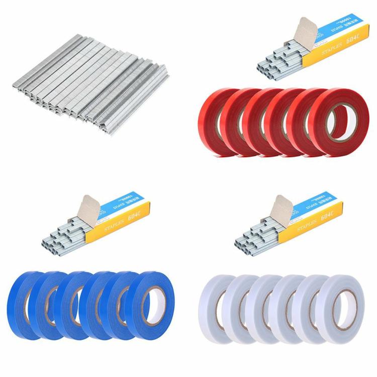 Parts & Accessories | Garden Tools Garter Plants Branch Tapener Tapes Hand Tying Binding Machine Tools Garden Tools 6Pcs Red Tapes +Nails/6Pcs Blue Tapes+Nails/6Pcs White Tapes+Nails