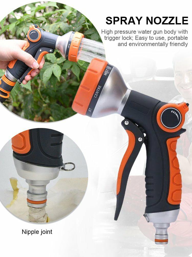 Parts & Accessories | Spray Nozzle Adjustable Car Water Washer Nonslip for Gardening Watering Cleaning Garden Tools Parts & Accessories