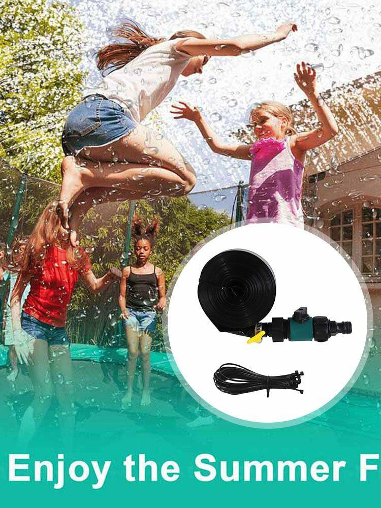 Parts & Accessories | Trampoline Sprinkler Durable Garden Watering System Safe Kids Adults Summer Game Garden Tools Blue