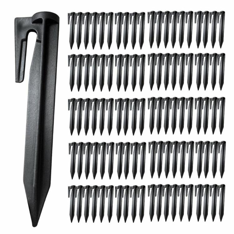 Planting & Protective Gears | 100pcs Ground Spikes Fixing Pins Garden Lawn Mower Peg for Laying Boundary Cable Garden Tools Planting & Protective Gears