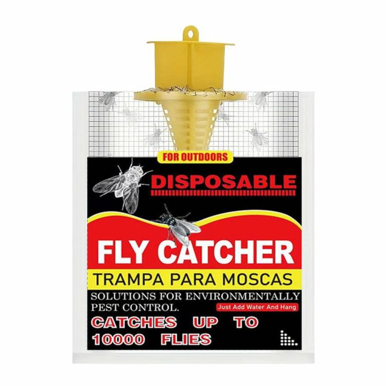 Planting & Protective Gears | Flies Catcher Disposable Flies Trap Hanging Non Toxic for Outdoor(Red Black) Garden Tools Planting & Protective Gears