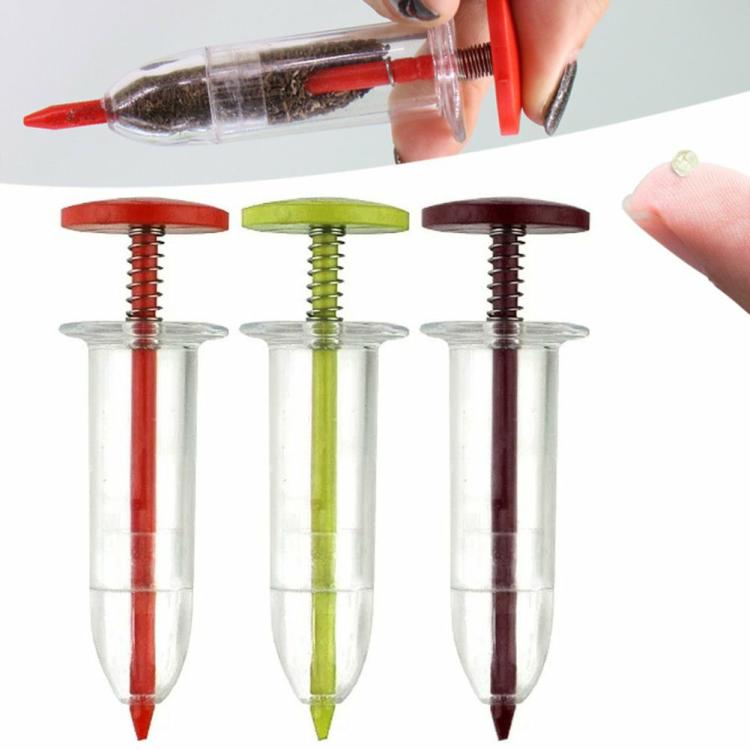 Planting & Protective Gears | Syringe Seeder Mini Sowing Seed Dispenser Manual Sower Seed Spreader for Garden Garden Tools Planting & Protective Gears