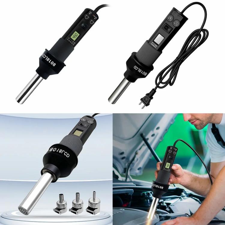 Power Guns | 110V 220V Heat Air Machine 450W Soldering Hot Air Gun LCD Digital for IC SMD BGA Power Guns Power Guns