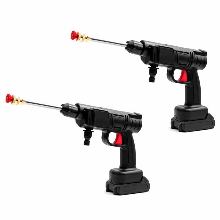 Power Guns | 1500mAh Electric Car Washer Kit 21V 50Bar Multifunctional Nozzle for Pet Bathing Power Guns Power Guns