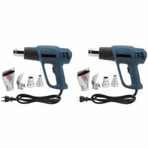 Power Guns | 2000W Heat Gun Two Temperature Setting 110V 220V Hot Air Gun with 4 Nozzles Power Guns Power Guns