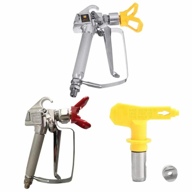 Power Guns | 3600 PSI Airless Paint Spray Gun Paint Sprayers Airbrush Guide Accessory Power Guns Power Guns