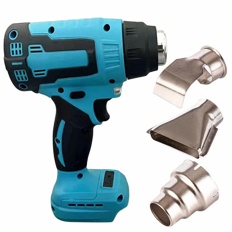 Power Guns | Cordless Hot Air Gun Air Blower 0-500 Heat Gun Rechargeable for Makita Battery Power Guns Power Guns