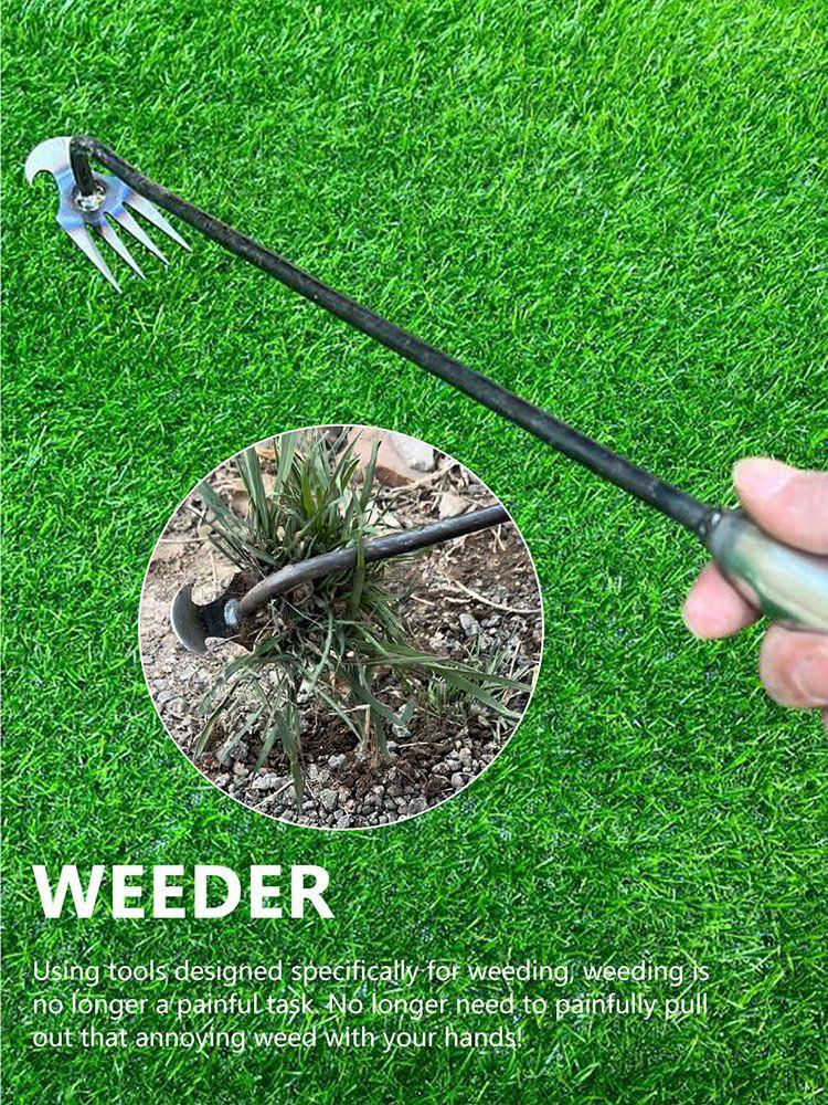 Power & Hand Tools | Garden Weeder Tool with Long Handle Manual Weed Digger for Garden Lawn Farmhouse Garden Tools Power & Hand Tools