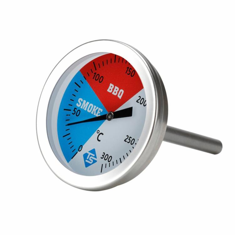 Temperature Instruments | Stainless Steel Round Oven Thermometer BBQ Smoker Grill Temperature Gauge Measurement & Analysis Temperature Instruments