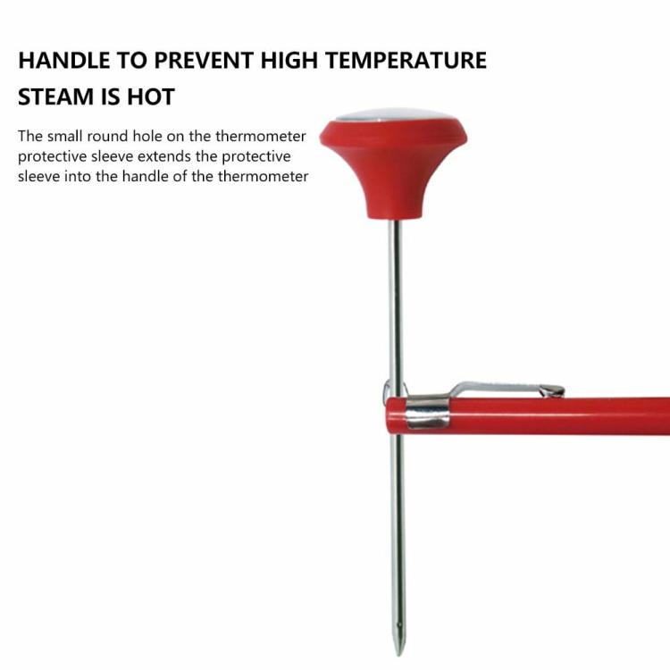 Temperature Instruments | Stainless Steel Thermometer Cooking Food BBQ Water Milk Temperature Probe Measurement & Analysis Temperature Instruments