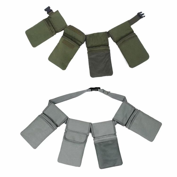 Tool Bags | Canvas Garden Tool Belt with 4 Pockets Garden Tool Bag for Women & Men Tool Bags Green