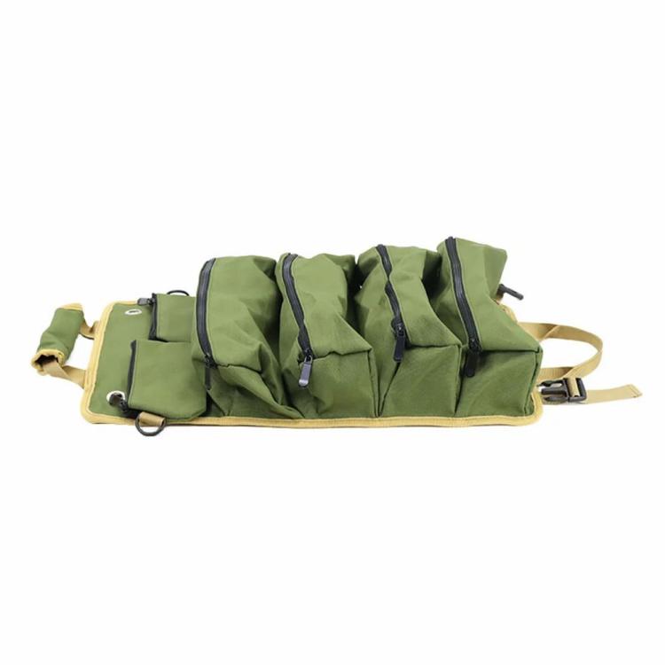 Tool Bags | Heavy Duty Tool Bag Multi Pocket Hardware Tools Pouch Portable for Tools Storage Tool Bags Black/Army Green/Grey/Khaki