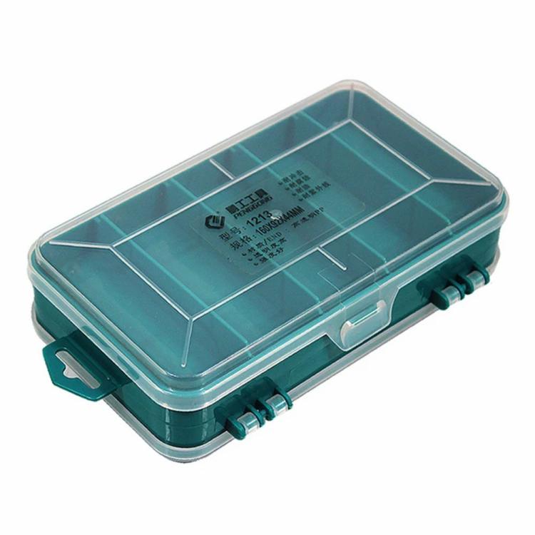 Tool Cases | Double-Side Small Parts Storage Case Plastic Tools Box for Jewelry/Hardware Tool Cases Tool Cases