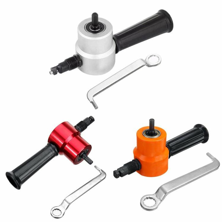 Tool Sets | Double-Headed Sheet Metal Cutting Machine Saw Tool Electric Cutter Nibbler Hand Tools Red/Orange