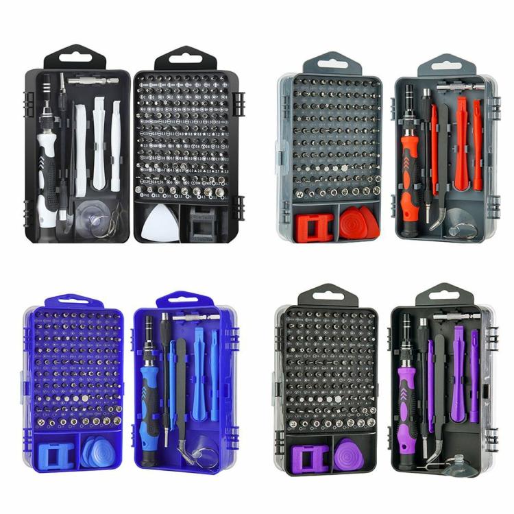 Tool Sets | Multi-use 115 in 1 Screwdriver Bit Set Computer Watch Manual Repair Tools Hand Tools Red