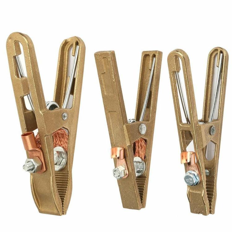 Weld & Plastic Holders | Copper Earth Ground Cable Clip Welding Manual Welder Electrode Holder Clamp Electric Soldering Irons Electric Soldering Irons