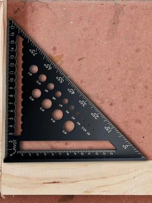 Woodworking Ruler | 7/12IN Angle Protractor Metric Miter Square Ruler Accurate Carpentry Square Tool Woodworking Ruler Woodworking Ruler