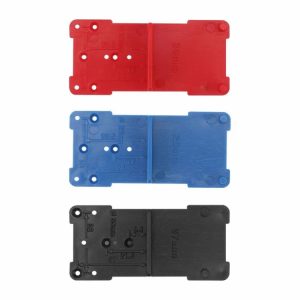 Woodworking Ruler | 28/37mm Hinge Hole Drilling Guide Hinge Installation Jig Hinge Hole Locator Woodworking Ruler Red/Blue/Black