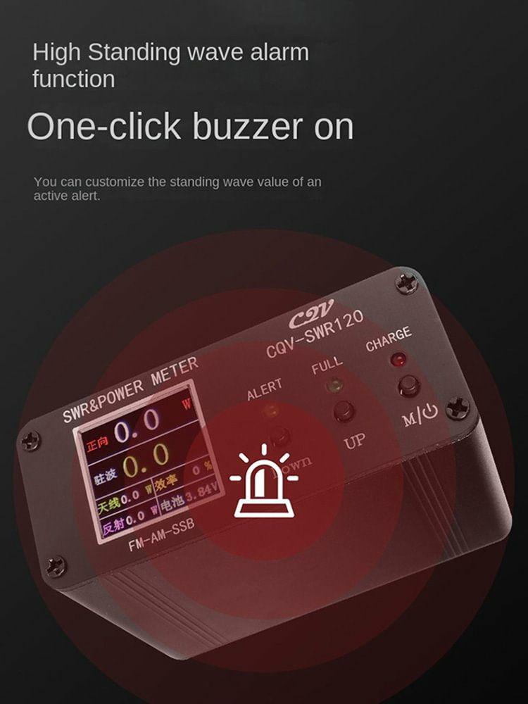 Electrical Instruments | CQV-SWR120 Mini SWR Meter 1.8-54Mhz FM-AM-SSB SWR Power Standing Wave Meter 120W Electrical Instruments Electrical Instruments