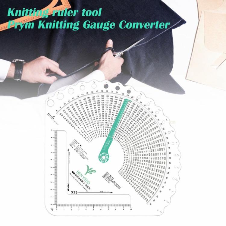 Measuring & Gauging | Prym Knitting Calculator Sewing Tools Knitting Counter Density Ruler Gauge Measurement & Analysis Measuring & Gauging